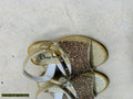 Shoes For Kids - Golden Glitter Sandals